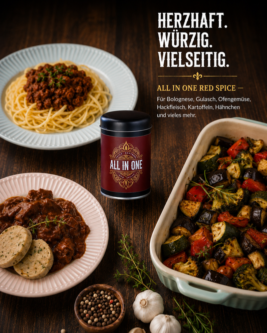 All in One Gewürzsalz Red Spice - Vorratspack