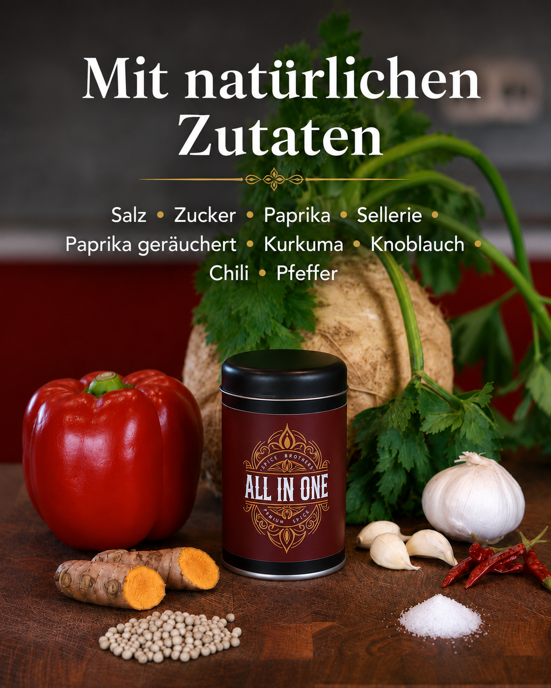 All in One Gewürzsalz – Red Spice