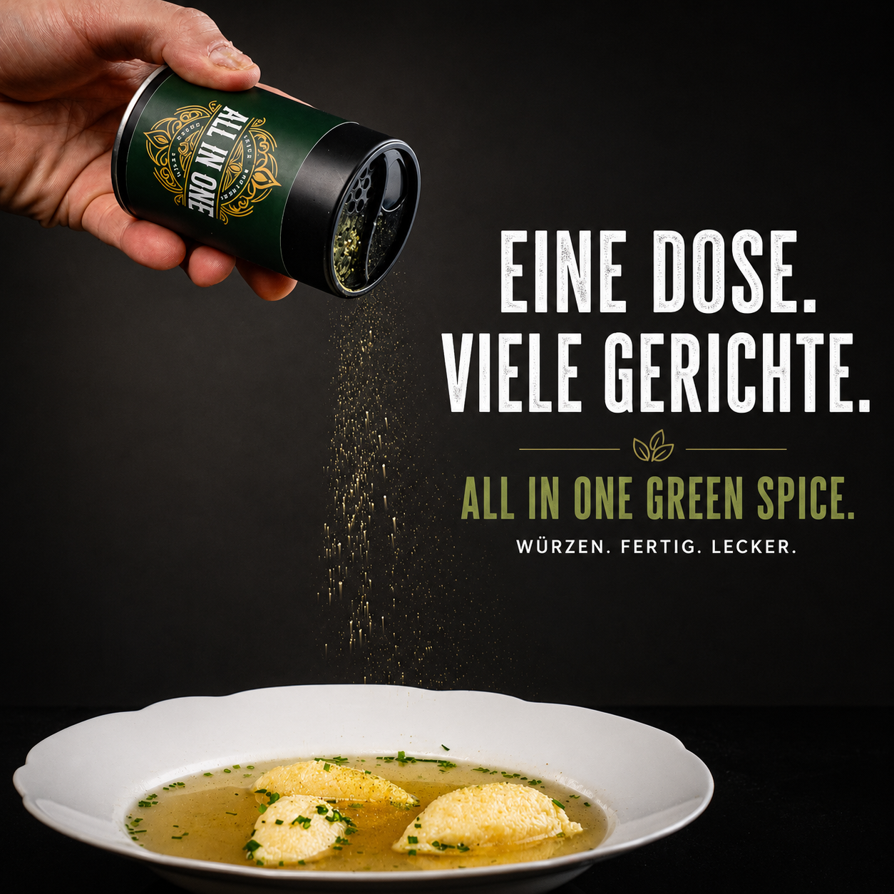 All in One Gewürzsalz - Green & Red Spice